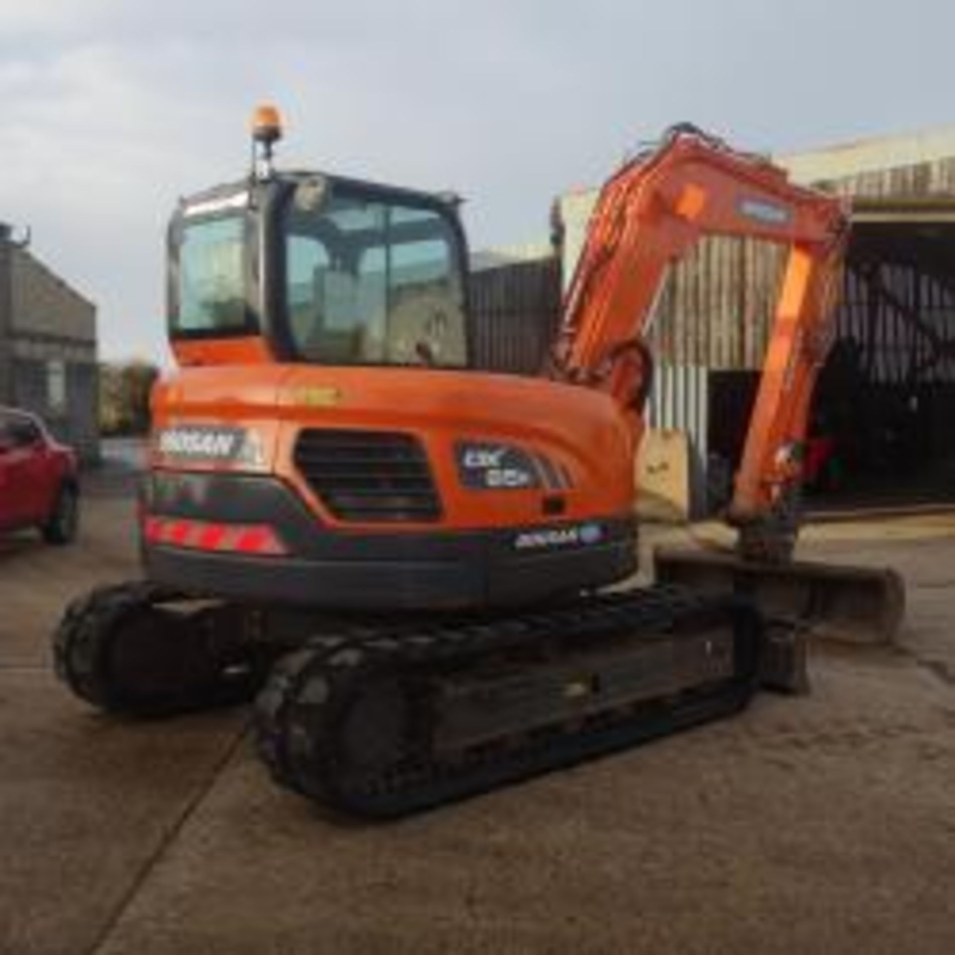 2015 Doosan DX85R-3 Digger. - Image 2 of 10