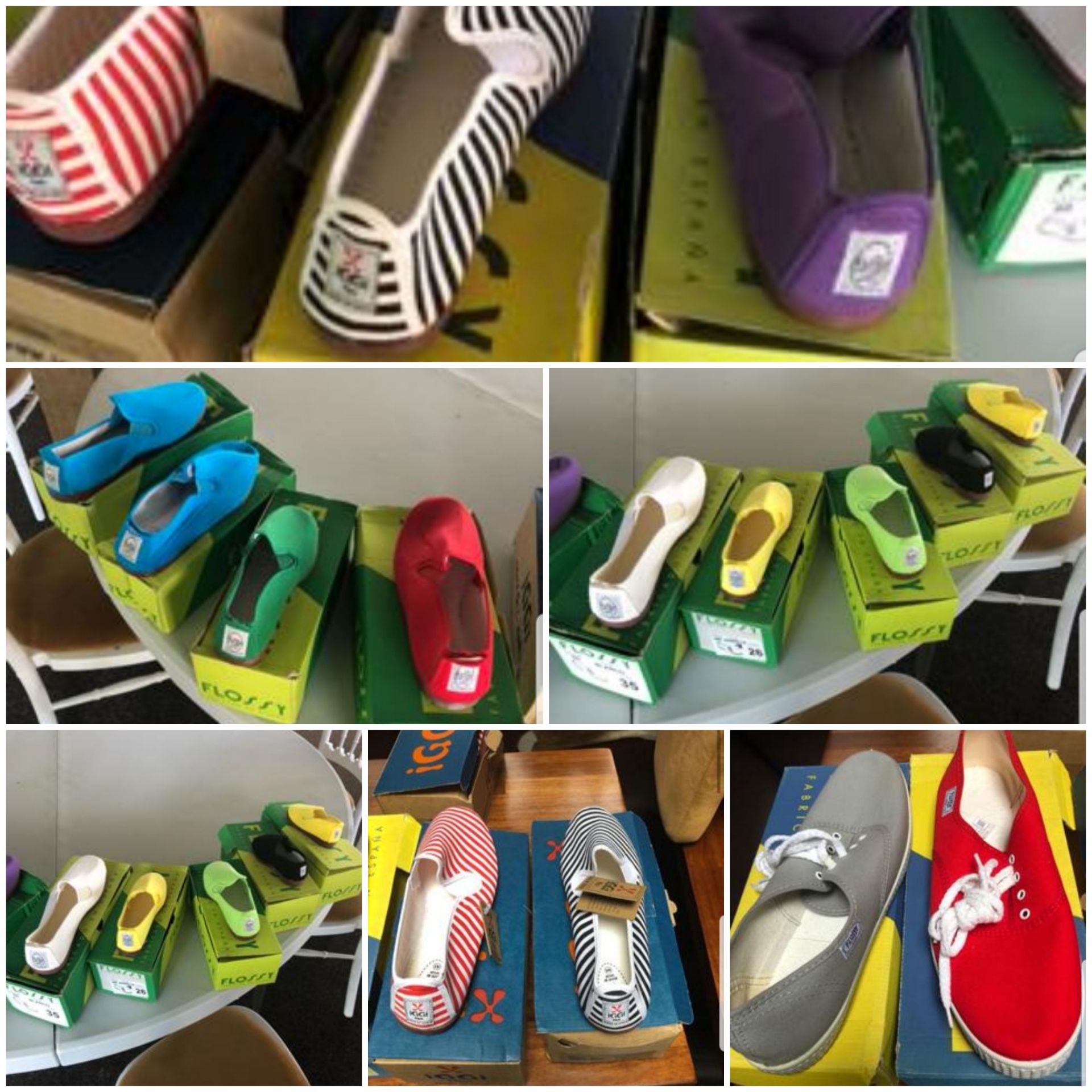 Flossy brand kids toms design footwear deal