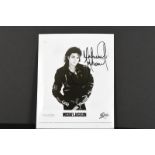 MICHAEL JACKSON Undedicated Signed Photograph