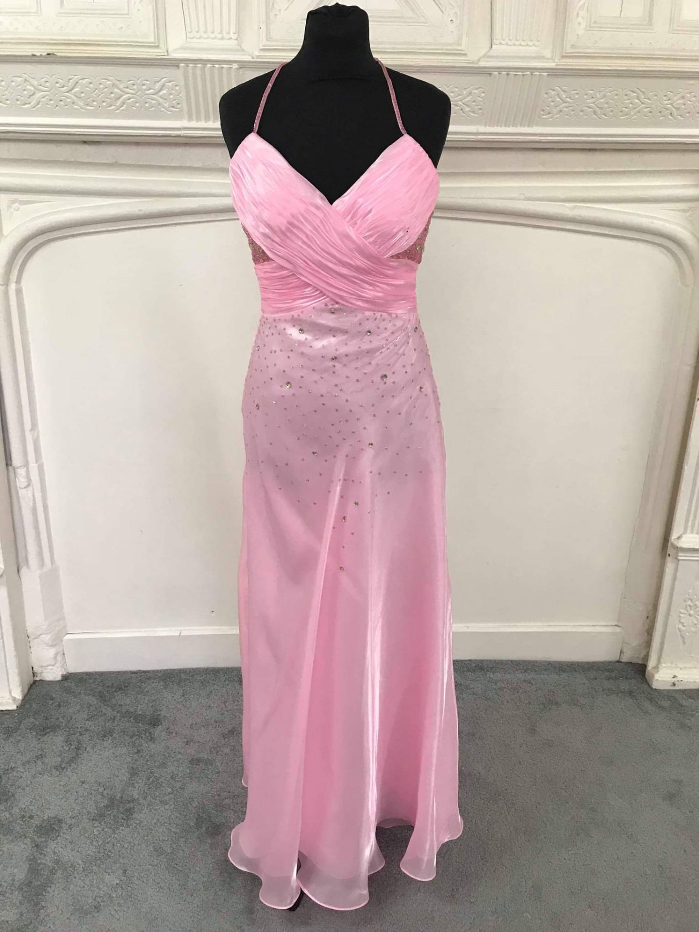 Pink Prom Dress Size UK 4 RRP £295 - Image 7 of 8