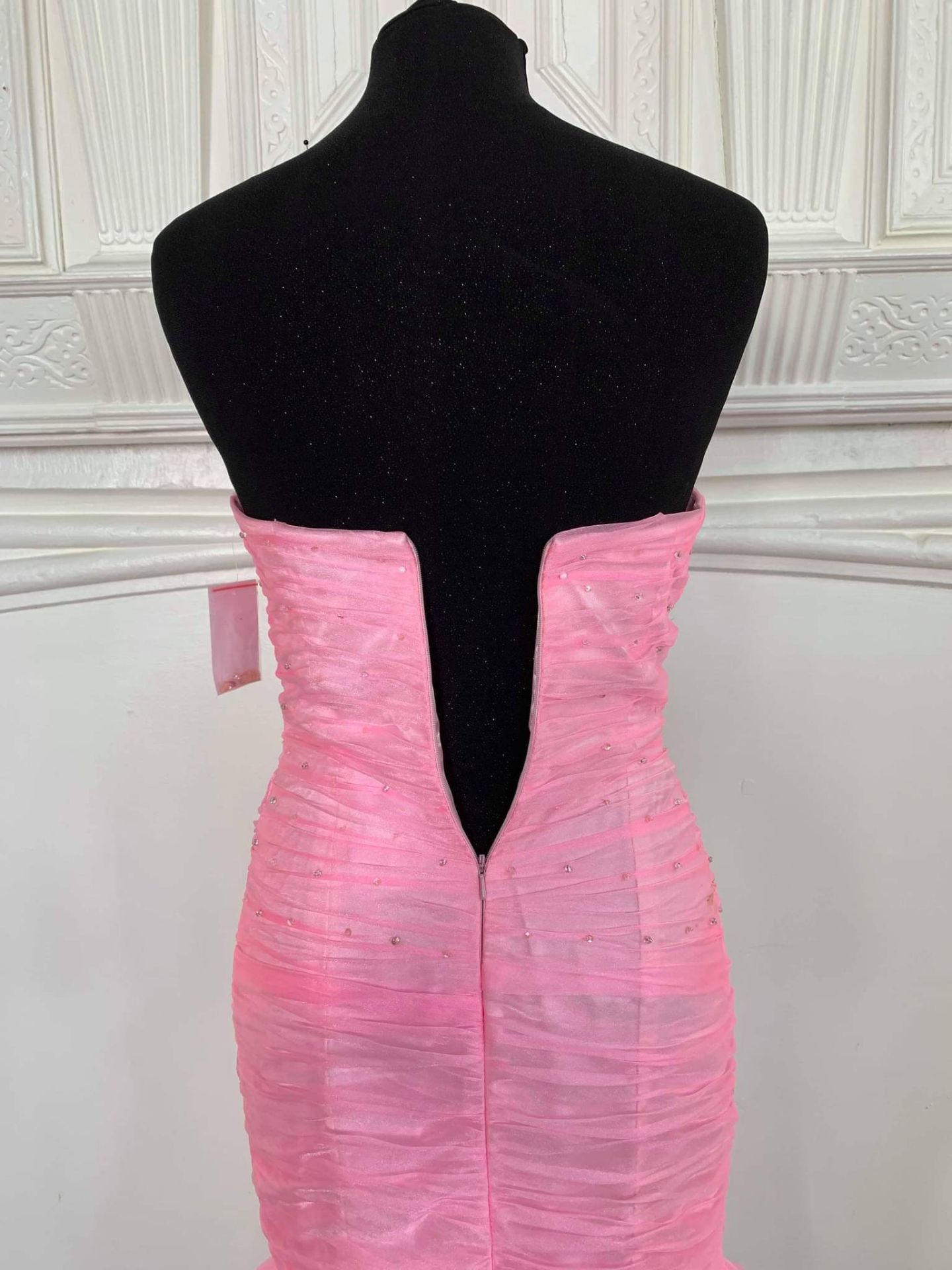 Prom Dress Pink Size UK 6 RRP £295 - Image 4 of 6