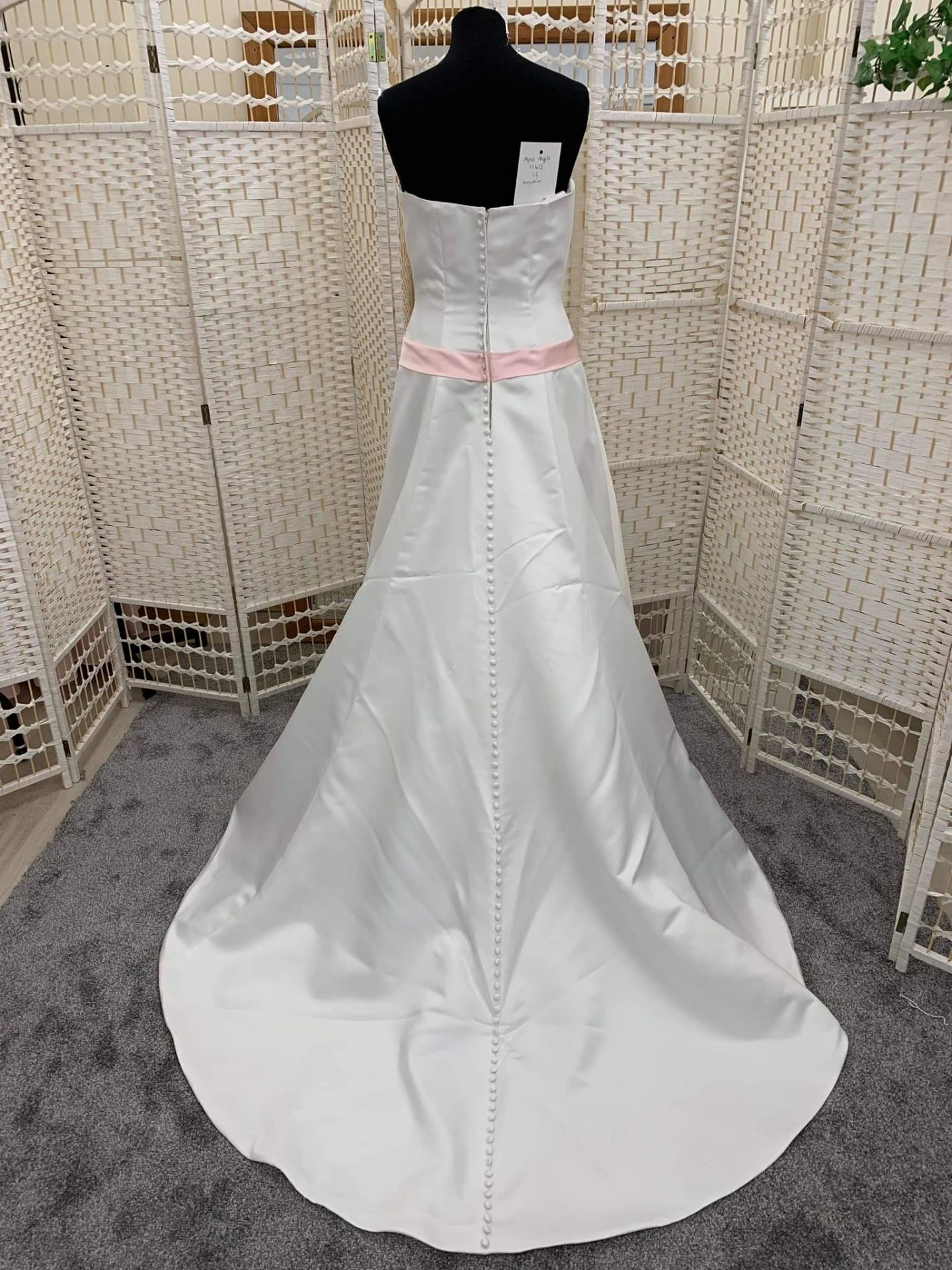 Wedding Dress Size 12 - Image 3 of 3