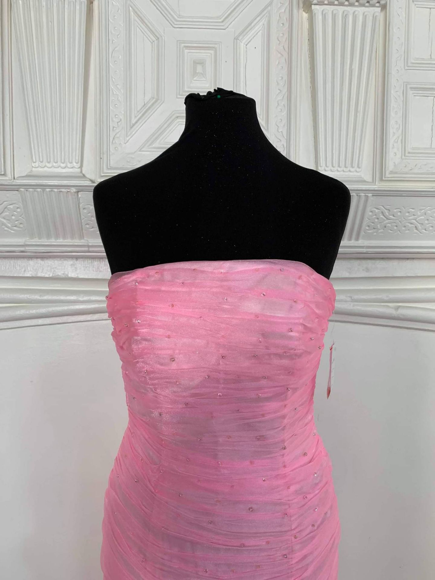 Prom Dress Pink Size UK 6 RRP £295 - Image 3 of 6