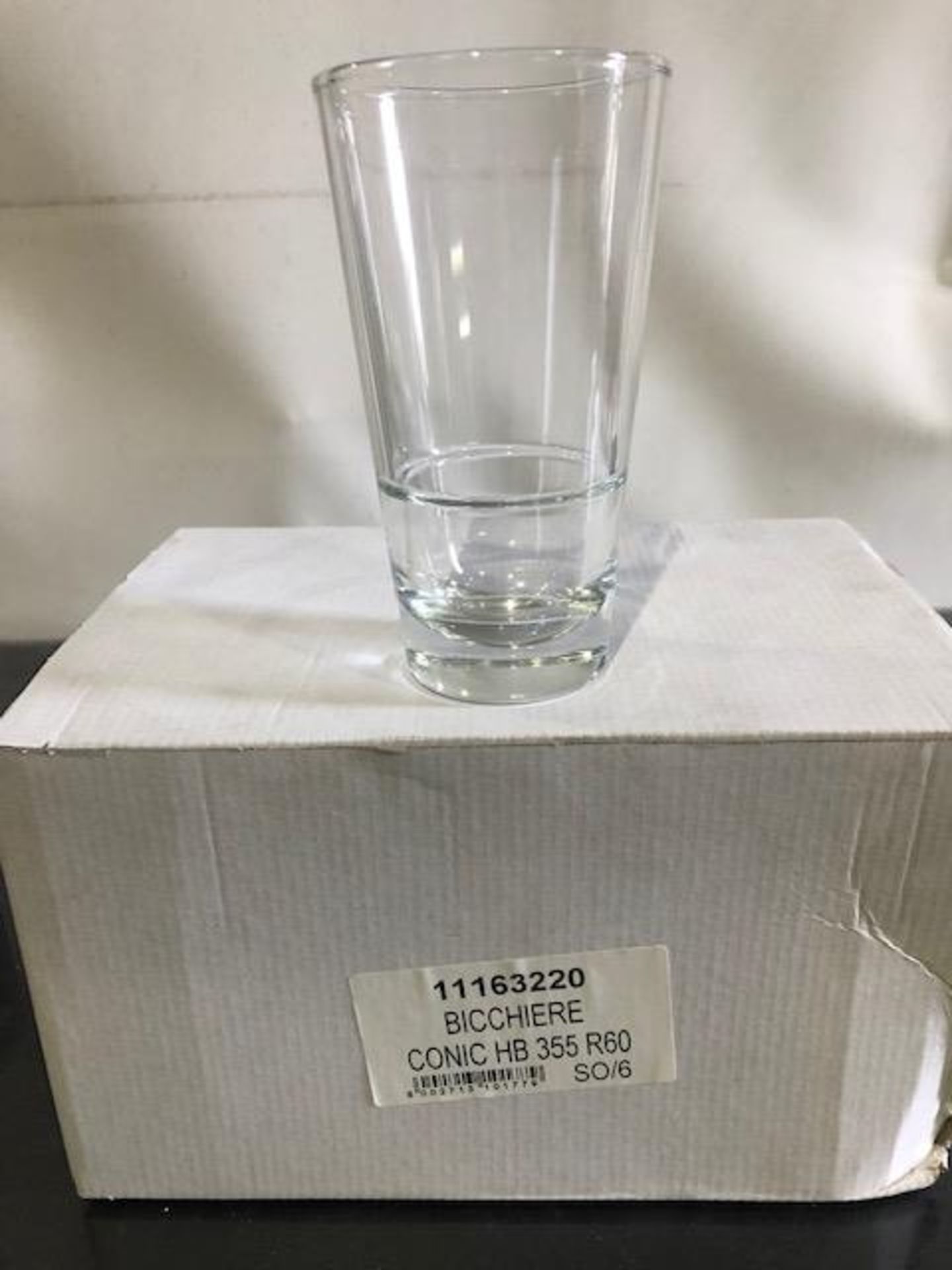 60 x bicchiere conical glasses 10oz