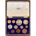 1952 Gold & Silver South Africa Coin Set