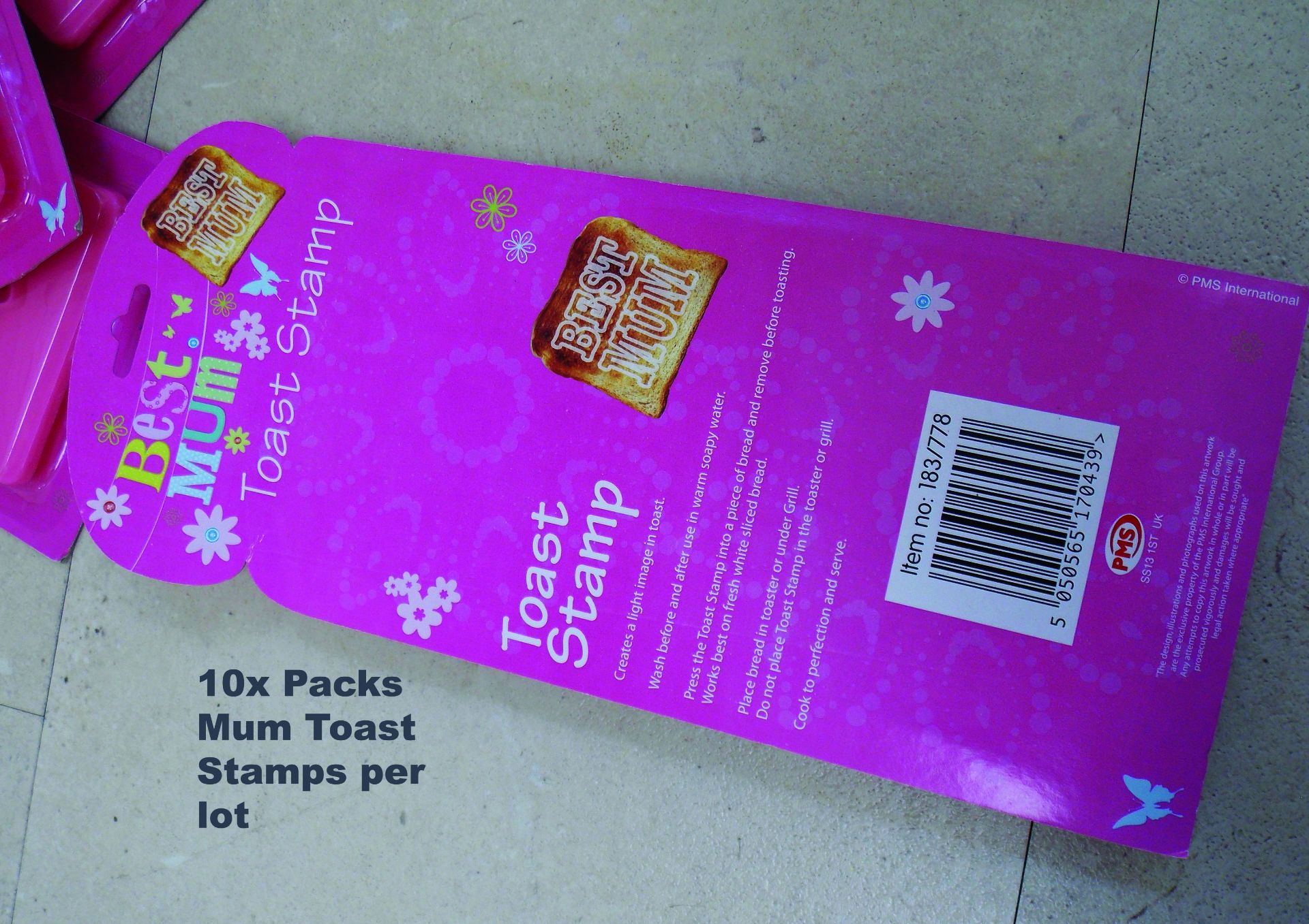 10x "Mum" Toast Stamp Sets - Image 5 of 5