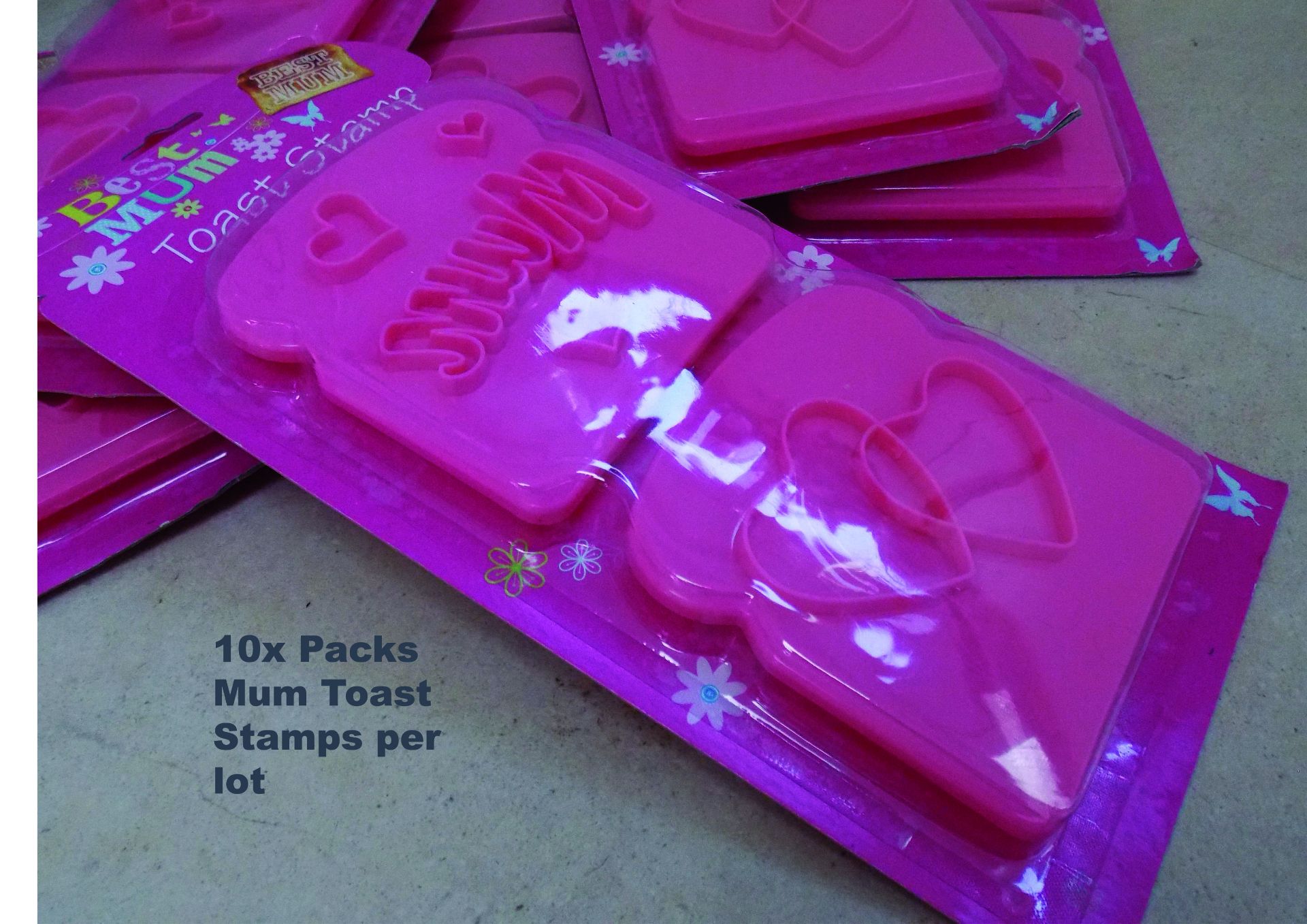 10x "Mum" Toast Stamp Sets - Image 2 of 5
