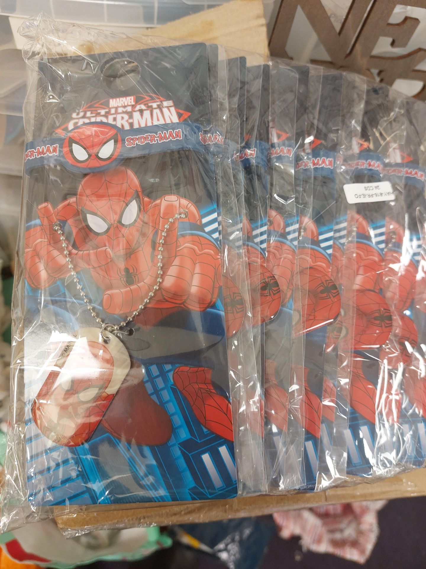 Spiderman bracelet necklace and wristband sets