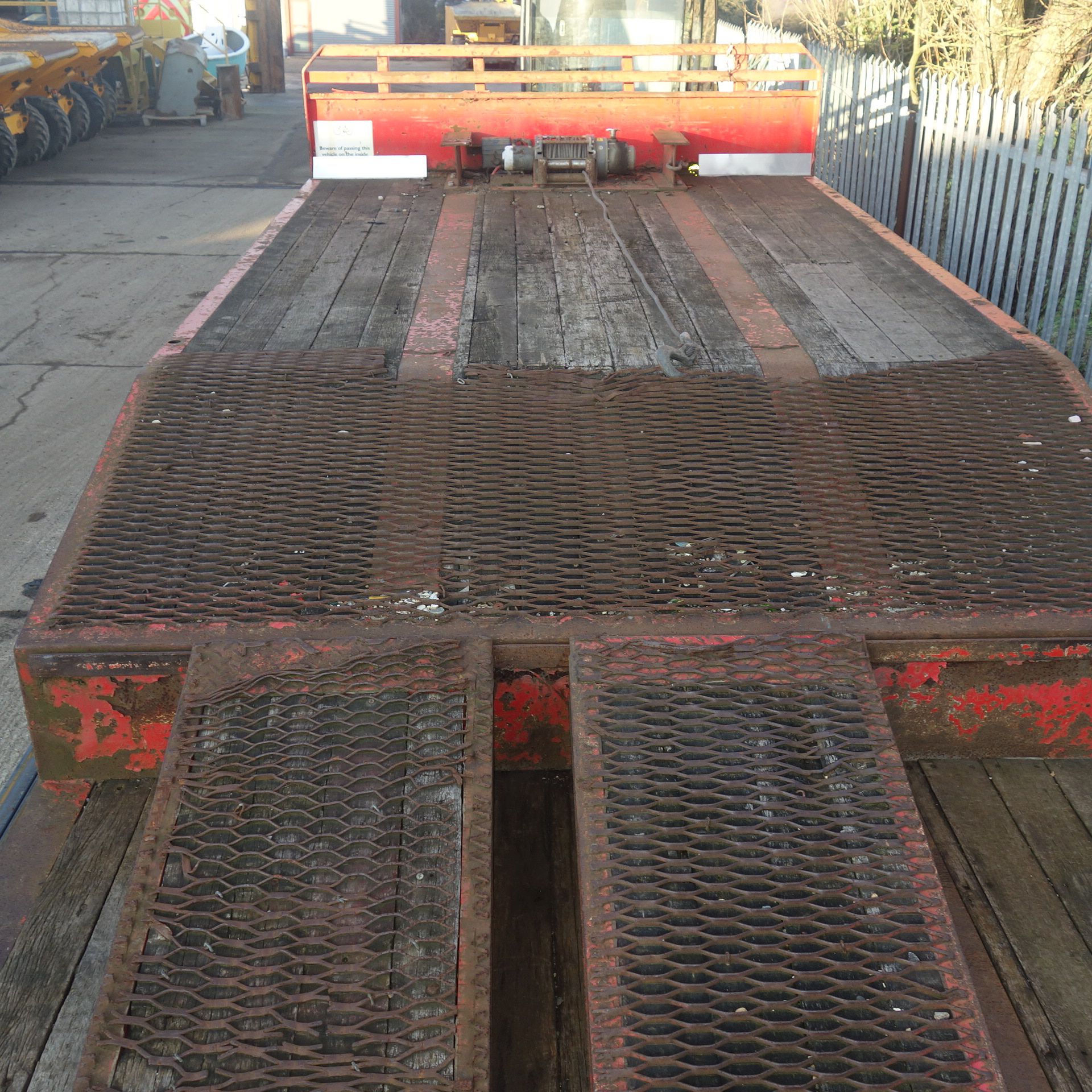 2008 Mac Low Loader 3 Axle Trailer. - Image 3 of 6