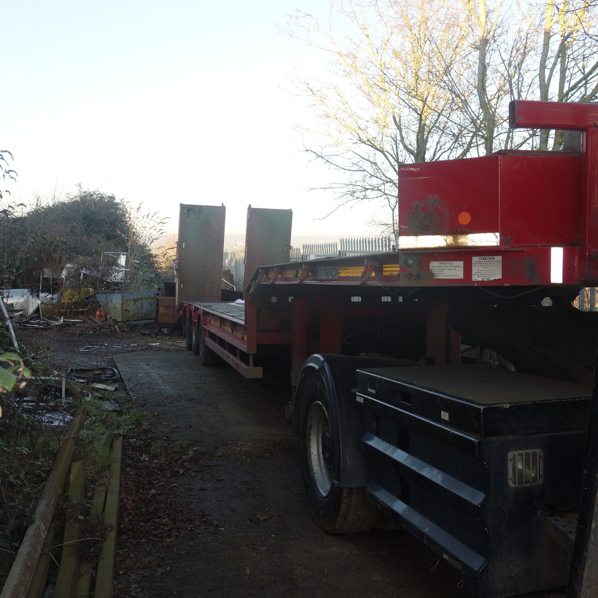 2004 King Low Loader Trailer