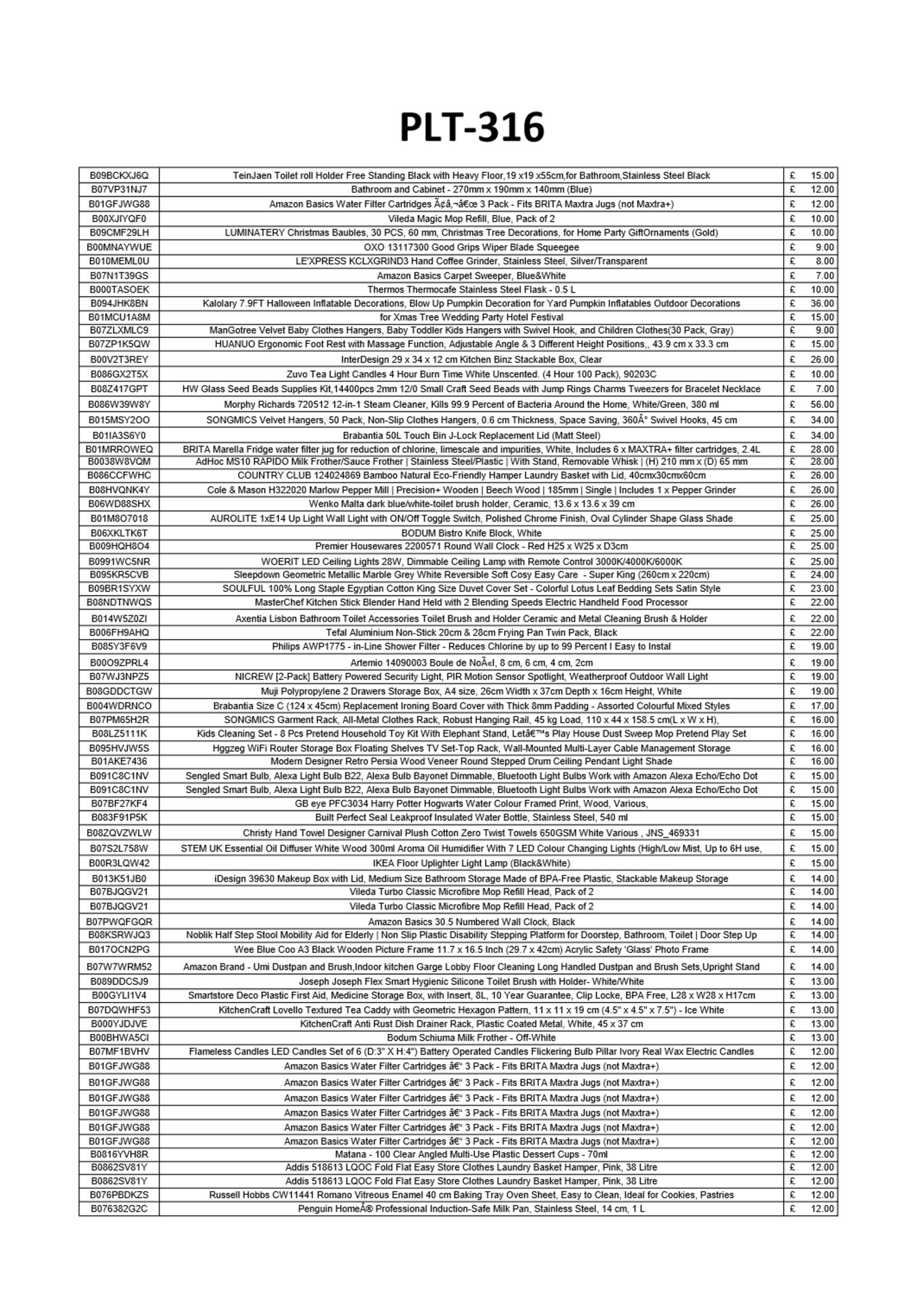 Brita, Bodum, Philips, Brabantia, Tefal & Osram - 160 Items - RRP £1900 - P316 - Image 5 of 7