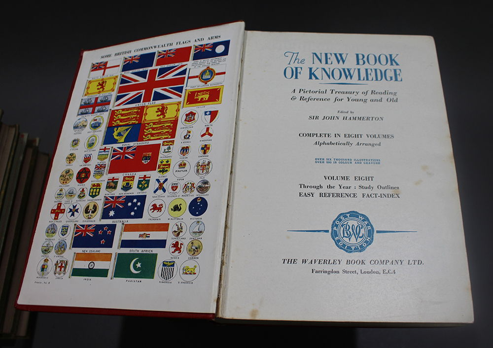 The New Book of Knowledge Waverley 8 Volumes - Image 6 of 7