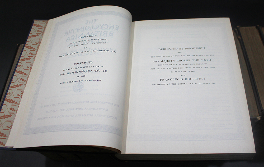 18 Volumes Part Encylopaedia Britannica 14th Edition - Image 7 of 7