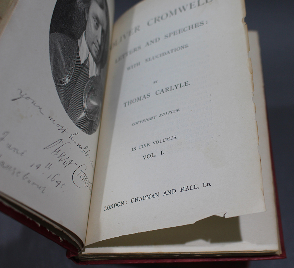 Carlyle History Books Chapman & Hill 11 Volumes - Image 5 of 6