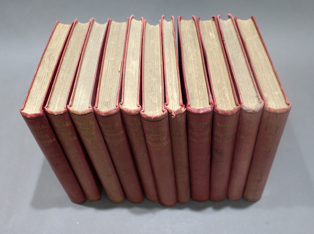 Carlyle History Books Chapman & Hill 11 Volumes - Image 2 of 6