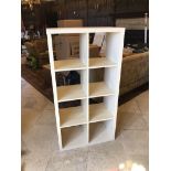 Light Wood Book Shelves Unit