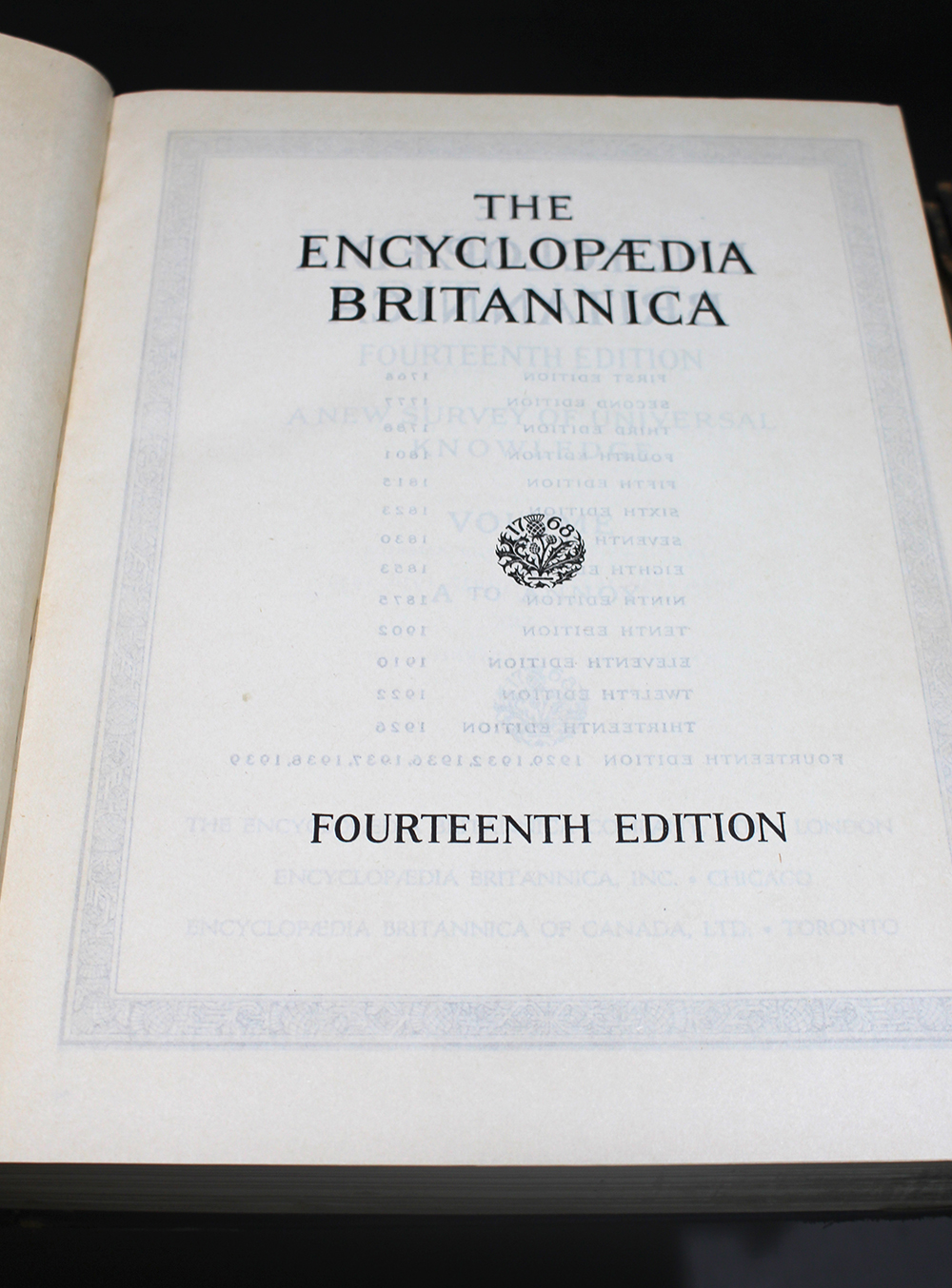 18 Volumes Part Encylopaedia Britannica 14th Edition - Image 6 of 7