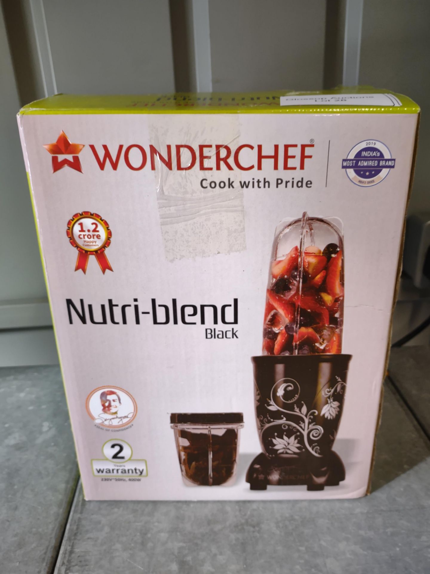 Wonderchef Nutri-Blend CKM Complete Kitchen Food Processor, 400 W. RRP £54.99 - Grade U