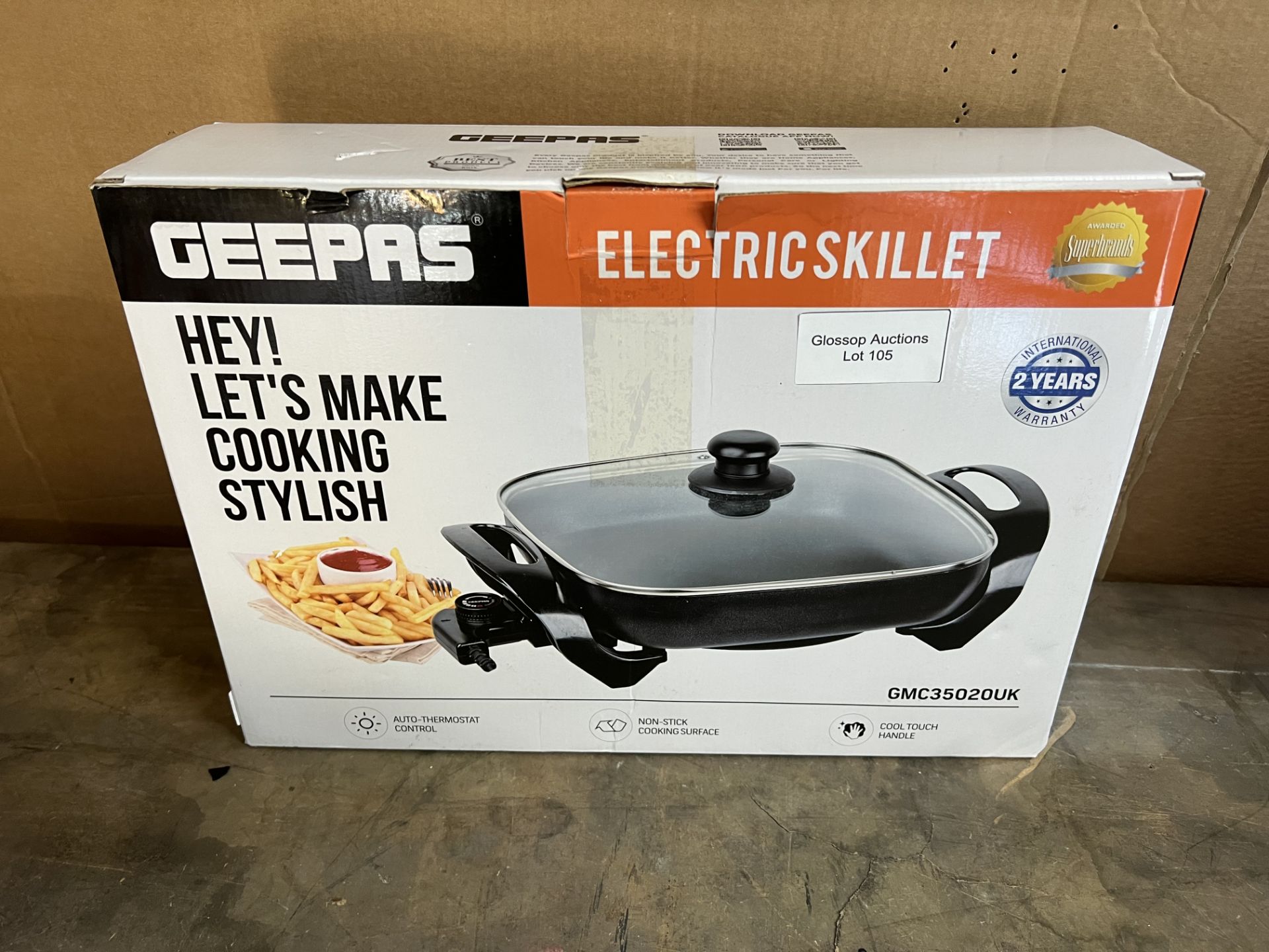 Geepas Large Multi Cooker. RRP £32.99 - GRADE U