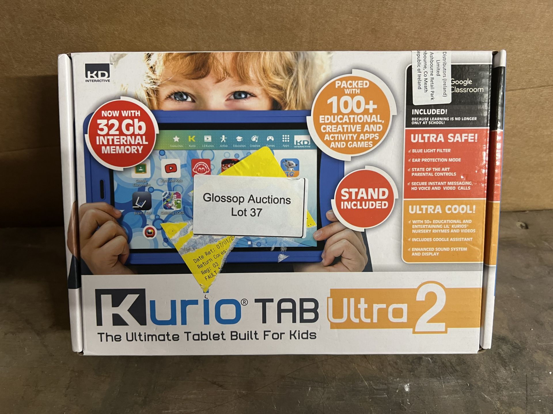 Kurio 7 Inch Tablet Ultra. RRP £70.00 - GRADE U