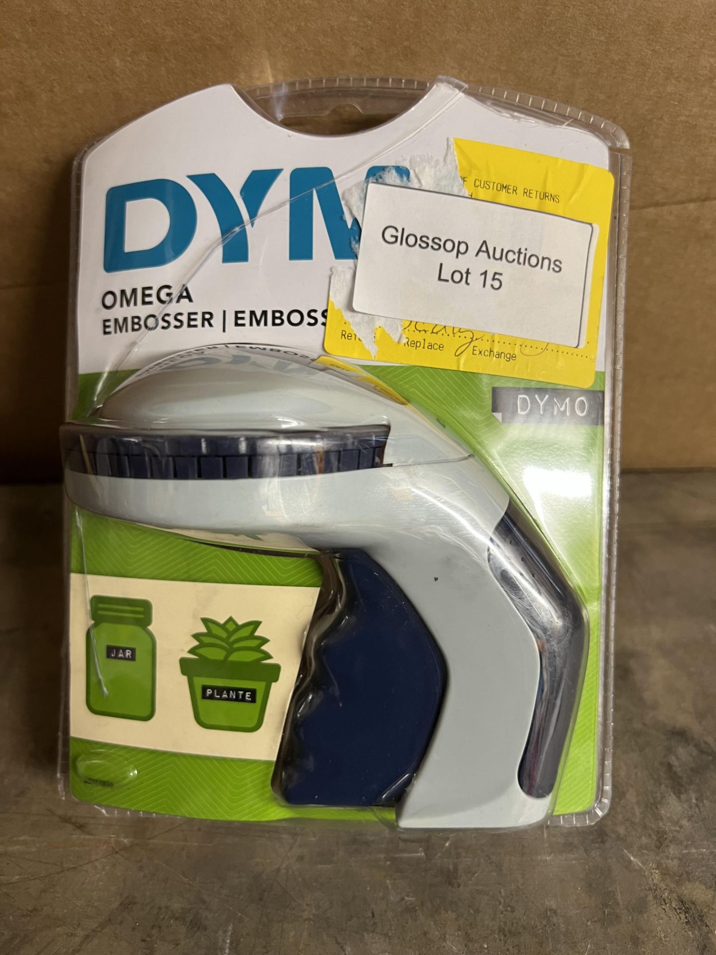 Dymo Omega Label Maker Hand Embosser. RRP £22.00 - GRADE U