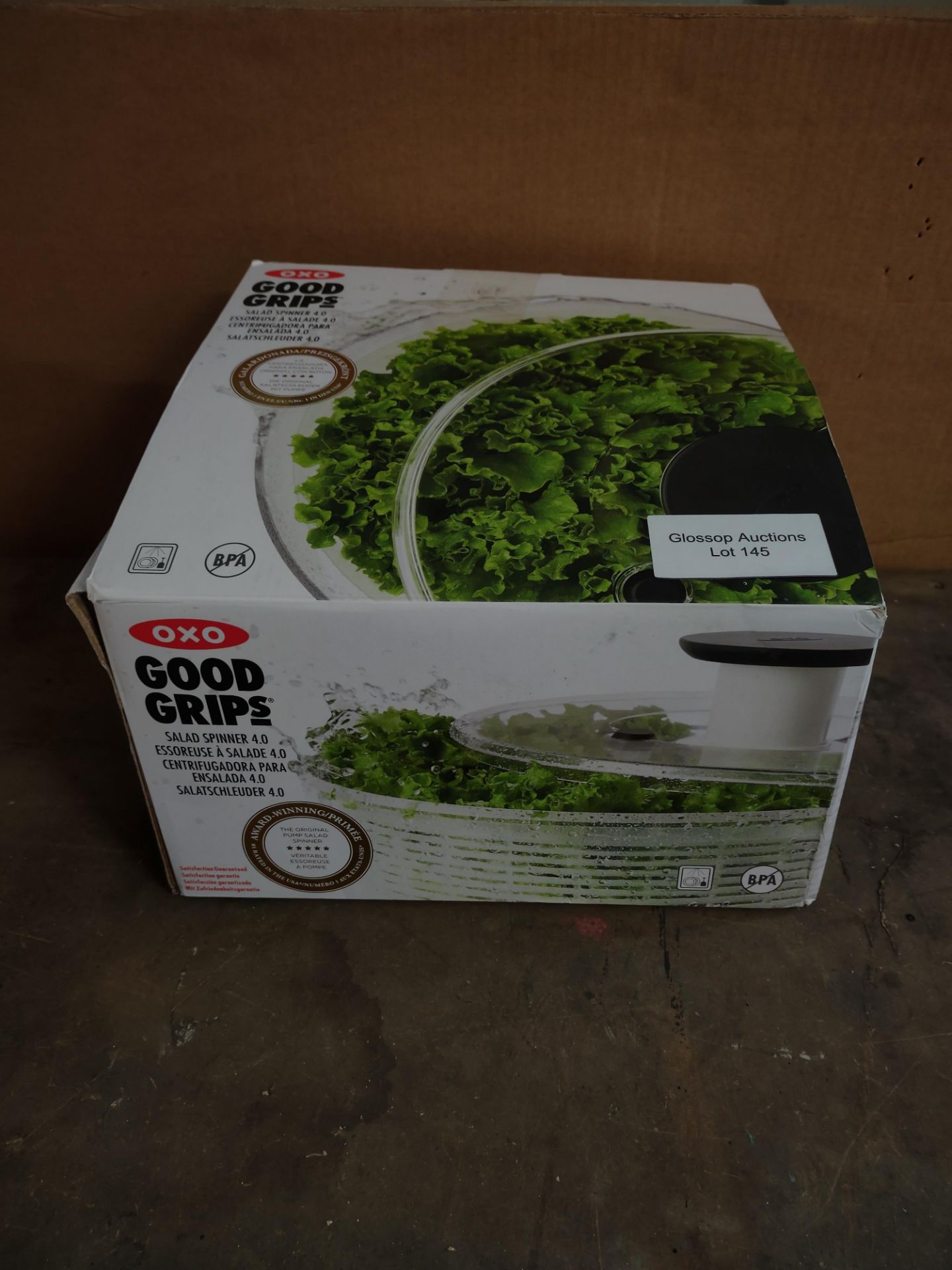 OxO Good Grips Little Salad & Herb Spinner. RRP £21.99 - GRADE U