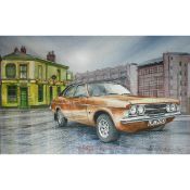 Ford Cortina Mark 3 1970 Classic British Metal Wall Art