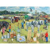 The County Show Village Event Metal Wall Art