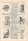 West of Ireland "The Boycotting Boys" Antique 1880 Newspaper