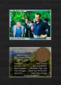 The Quiet Man John Wayne Mount & 1952 Irish Penny Gift Set.