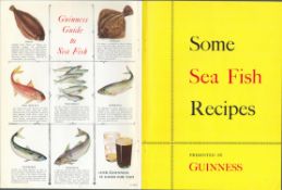 Double Sided Vintage 1961 Guinness Print "Sea Fish Recipes"Double Sided 1961 Guinness