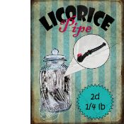 Traditional Sweet Shop Favourites " Licorice Pipes"