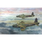 WW2 Vickers Wellington Bombers Metal Wall Art
