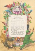 Alice In Wonderland Guinness Metal Wall Art Ð "Alice In Posterland"
