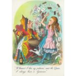 Alice In Wonderland Guinness Metal Wall Art Ð "Playing Cards"