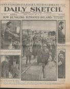 Sinn Fein & Germany 1918 Failed 2nd Rising Antique Newspaper.