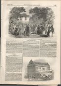 The Opening Cork Passage Railway 1847 Antique Newspaper