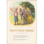 Double Sided Guinness Illustration Page 1953 "Pretty Polly Perkins"A Genuine Double Sided