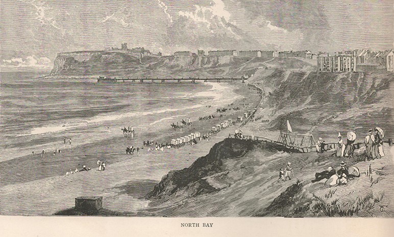 1880 Victorian View Scarborough Landmarks - Image 3 of 6