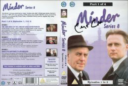 George Cole Arthur Daley Minder Autographed Dvd Cover.