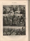 A Newhaven Fisherman's Wedding 1876 Antique Newspaper