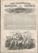 Barnsley Colliery Disaster Antique 1849 Newspaper