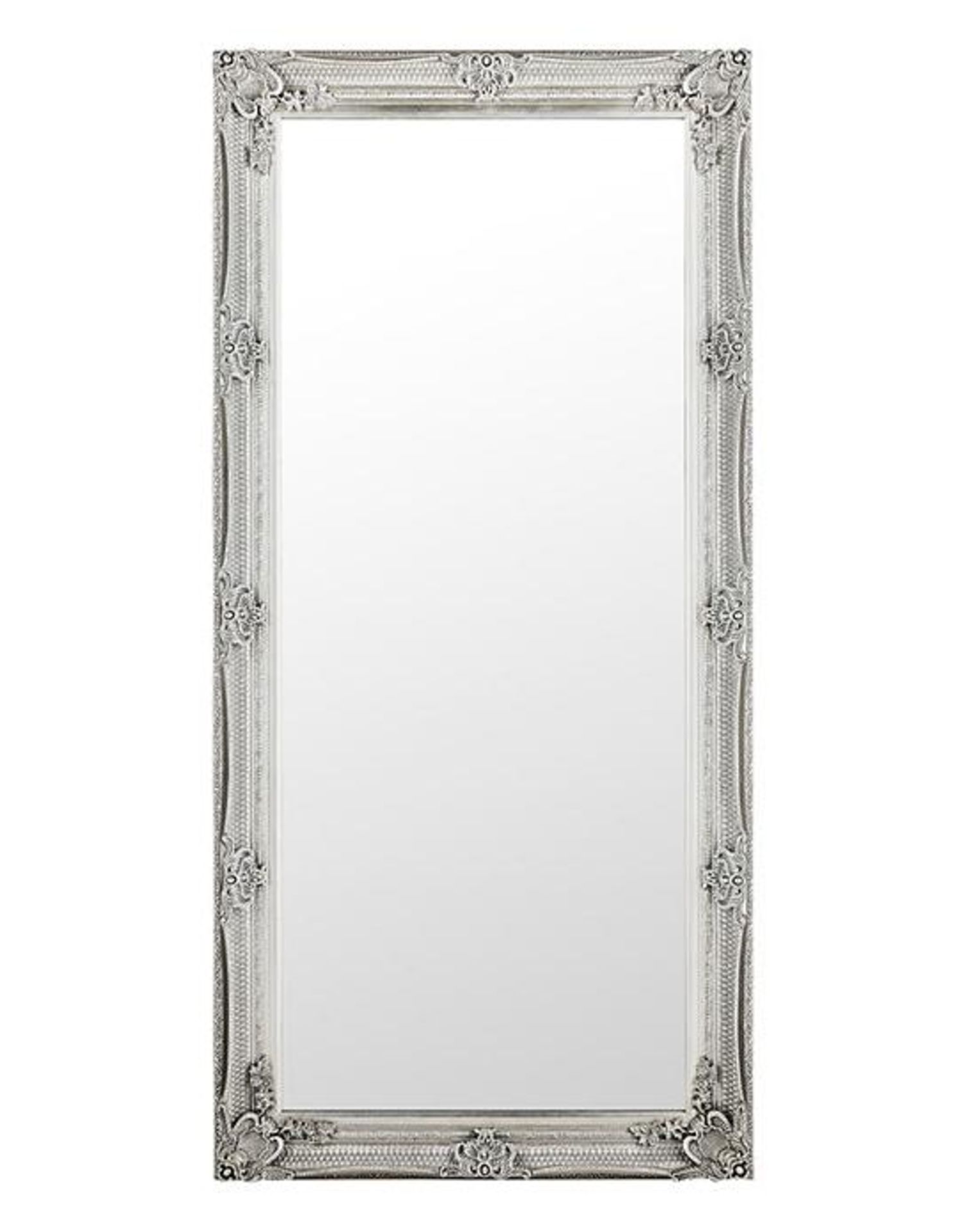 (P) RRP £130. Adderly Mirror Silver (UD1847/02)