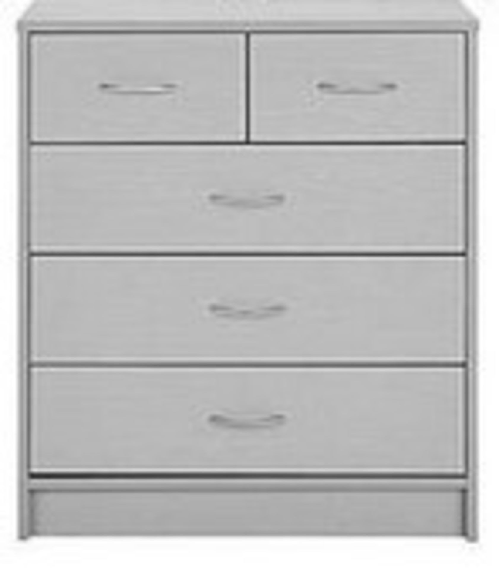 (5L) 3x Items. 1x New England Tall Cupboard White (QN9115/01) RRP £69. 1x Cube Unit 2x2 Grey (FF243 - Image 3 of 4
