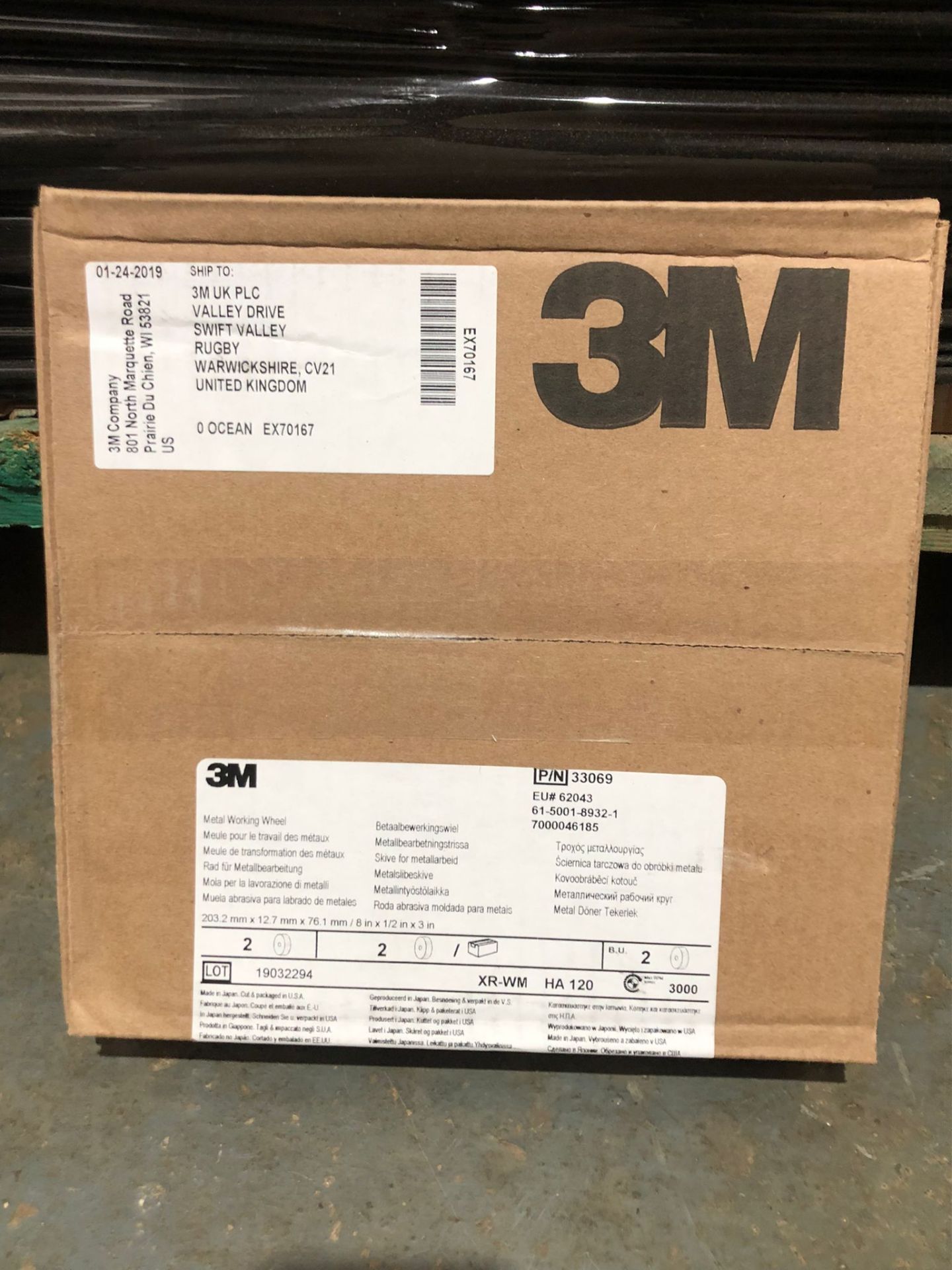 Pallet of 3M Branded Bench Grinder Disks/Metal Working Wheels NO Reserve - Image 3 of 3