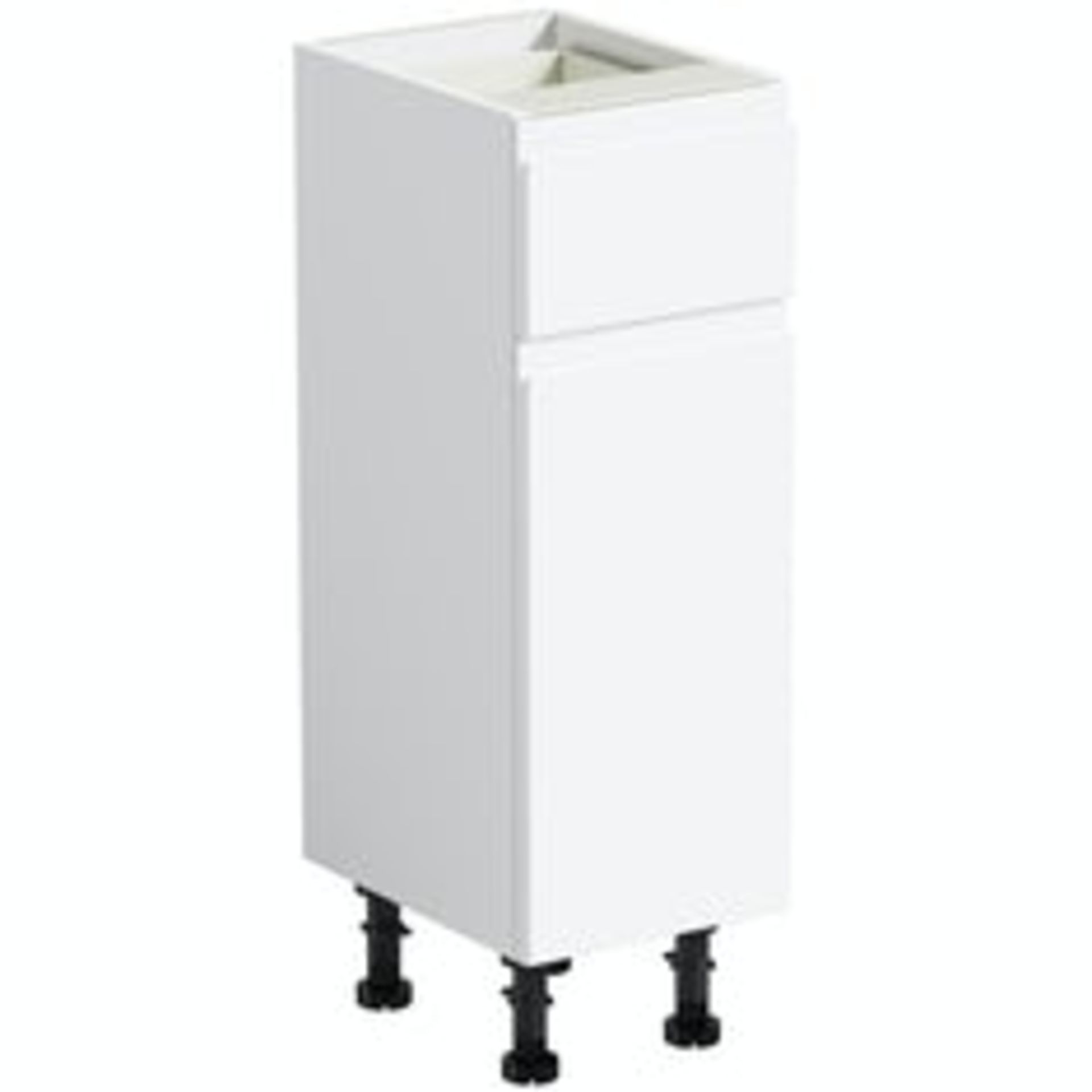 Wharfe white small storage unit