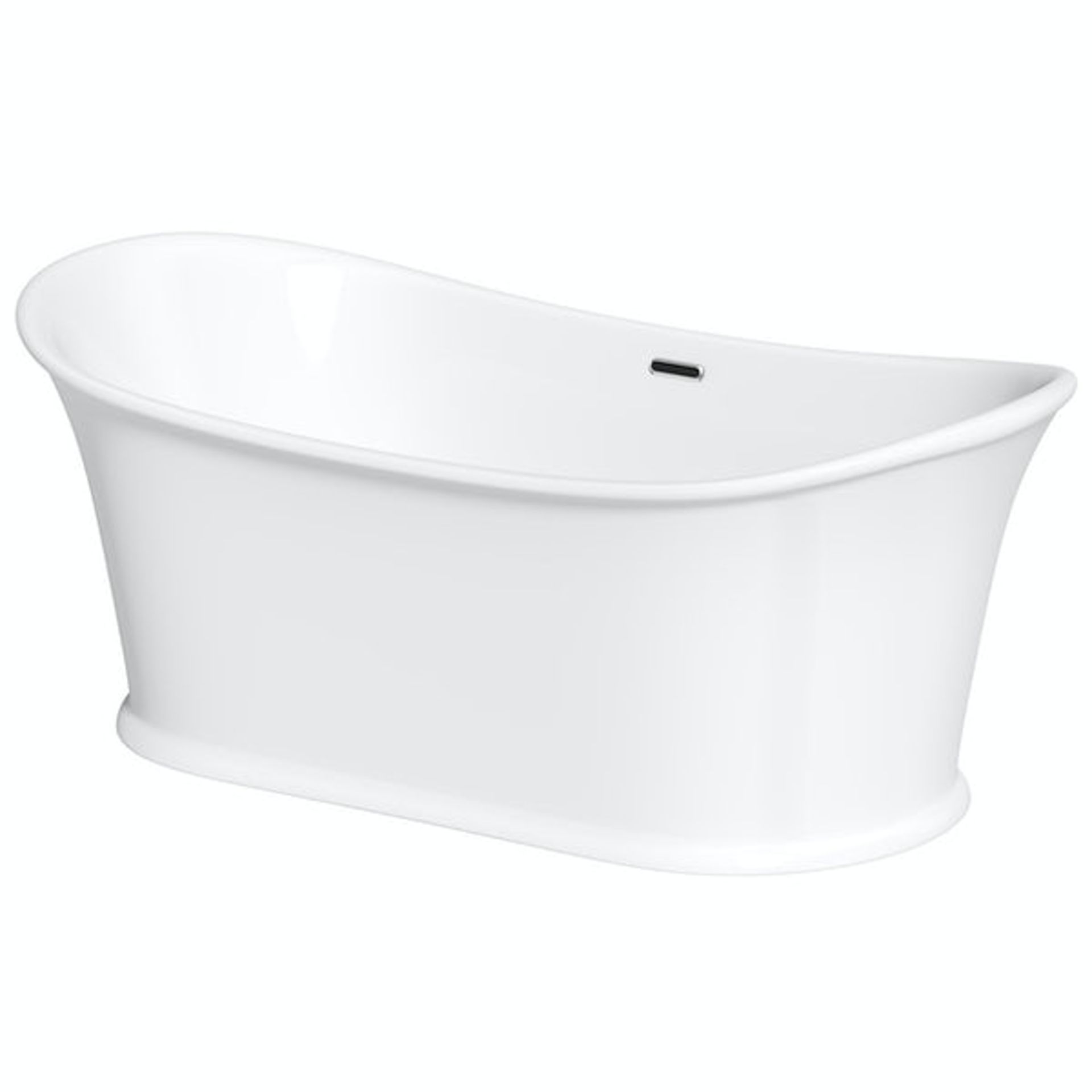 Traditional double ended slipper bath 1675 x 865