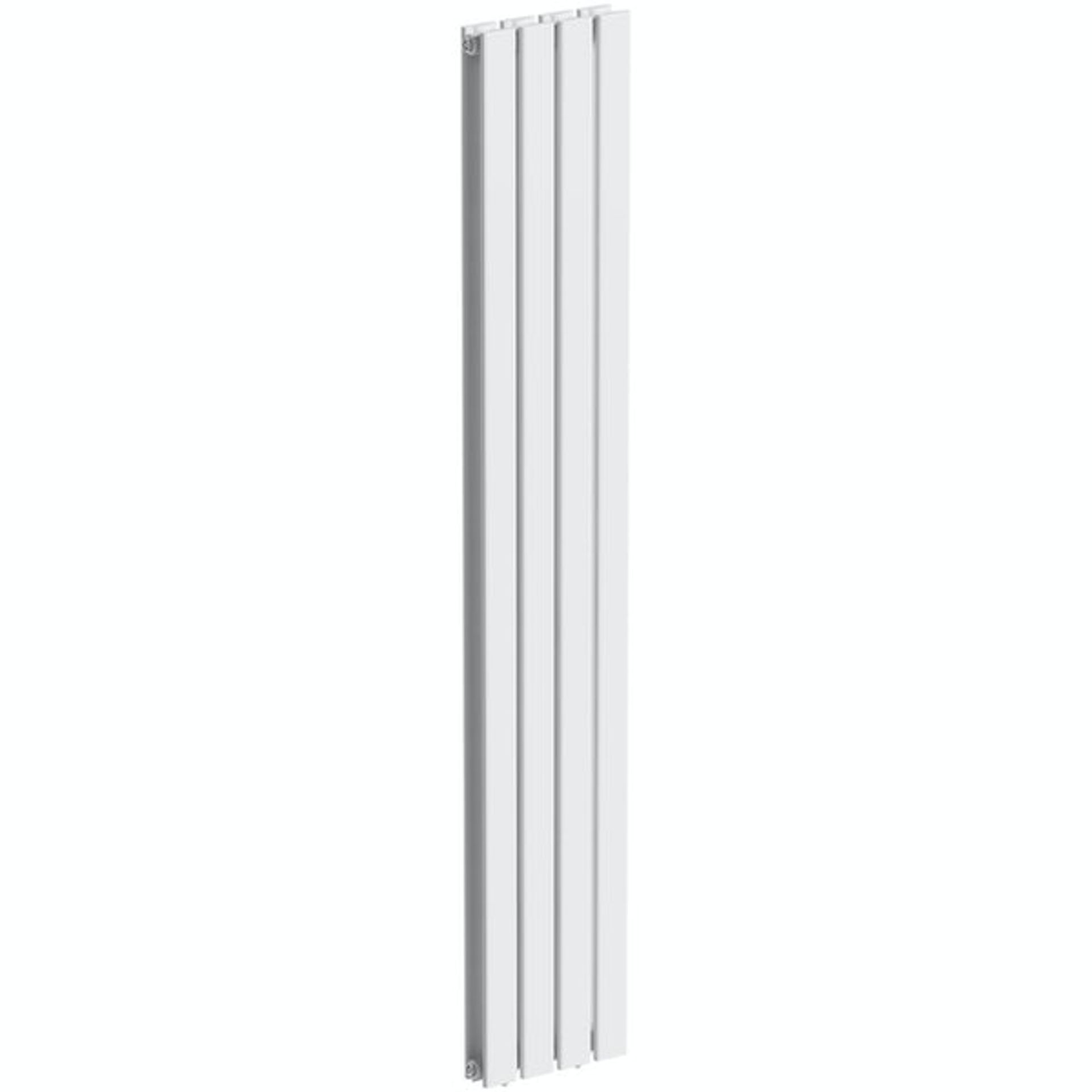 RRP £350. 1800 x 608mm Bonair White Double Vertical Flat Panel Modern Radiator. VERWHFL18608. 23802