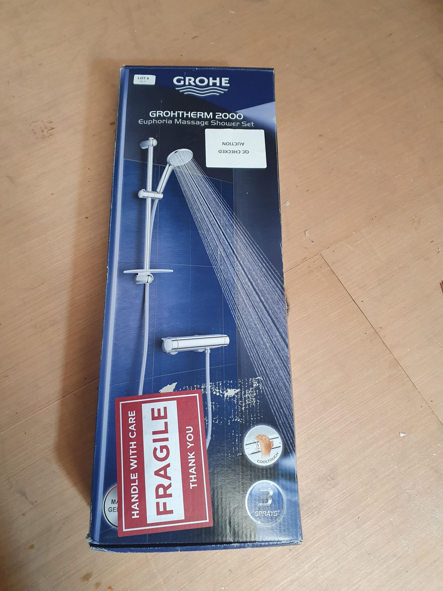 RRP £249. Grohe Geotherm 2000 Euphoria Massage Shower Set - Image 2 of 3