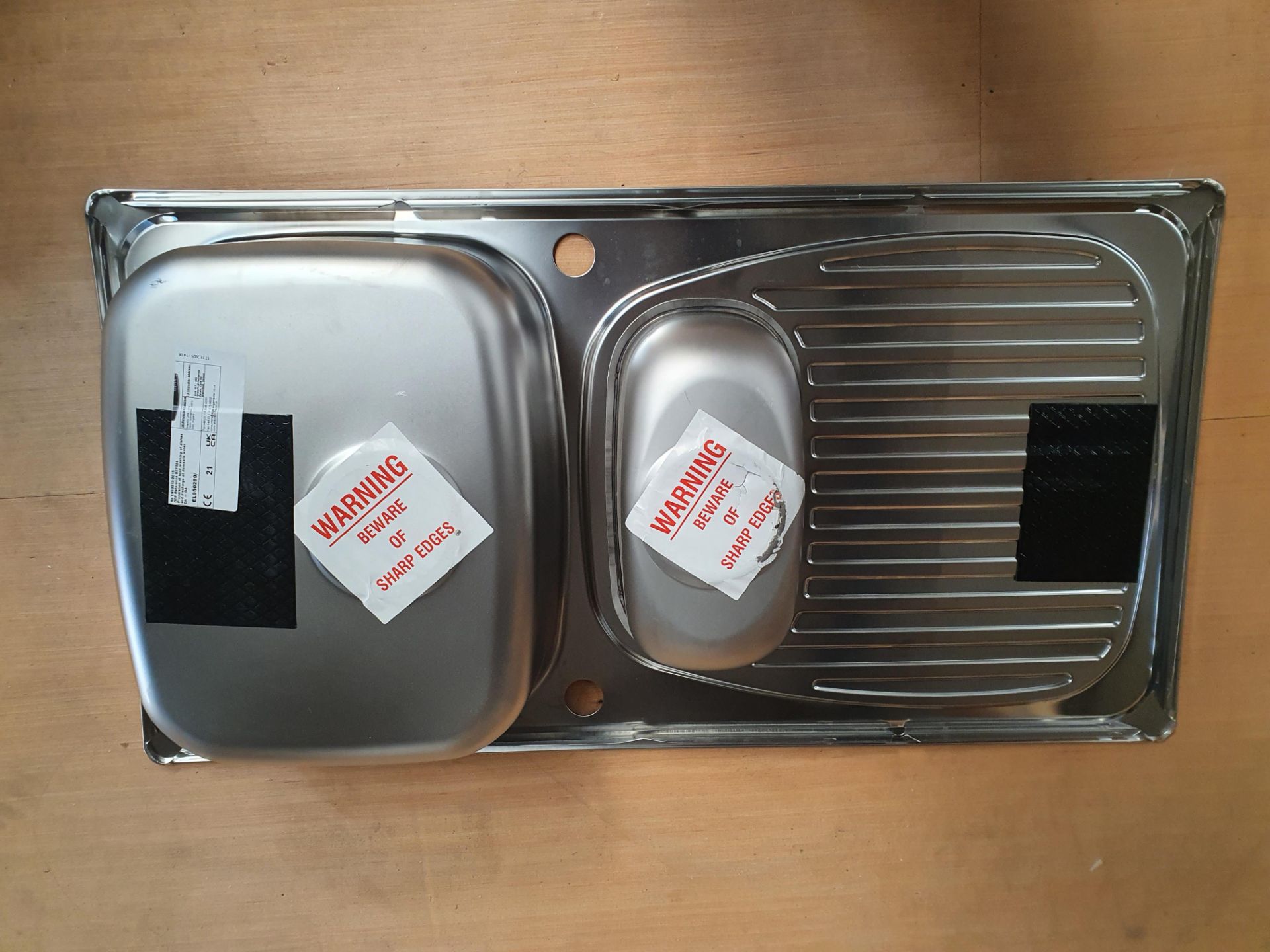 Leisure Euro line Stainless Steel 1.5 Kitchen Sink. 950 x 508mm. EL950289 - Image 3 of 4